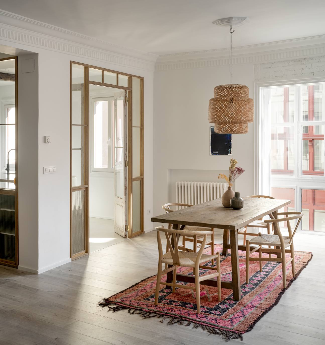 El piso clásico (pero moderno) de una pareja en el Casco Viejo