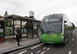 El BEI realiza una parada en Salvatierrabide.