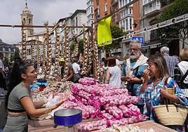 San Francisco y las plazas Olaguíbel y de la Memoria, escenarios de la Feria de los Ajos 2023