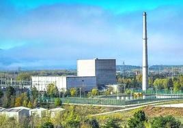 Instalaciones de la central nuclear de Santa María de Garoña, que se inauguró en 1971 y se desconectó de la red eléctrica en diciembre de 2012.