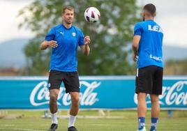 Lejeune, uno más de la pretemporada del Alavés.