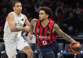 Howard en un partido reciente del Baskonia.