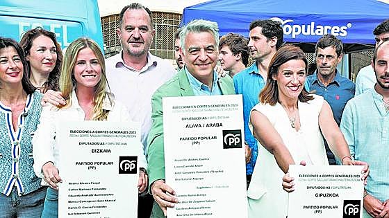 El PP vasco se erige en «punto de encuentro» frente al «miedo al coco»