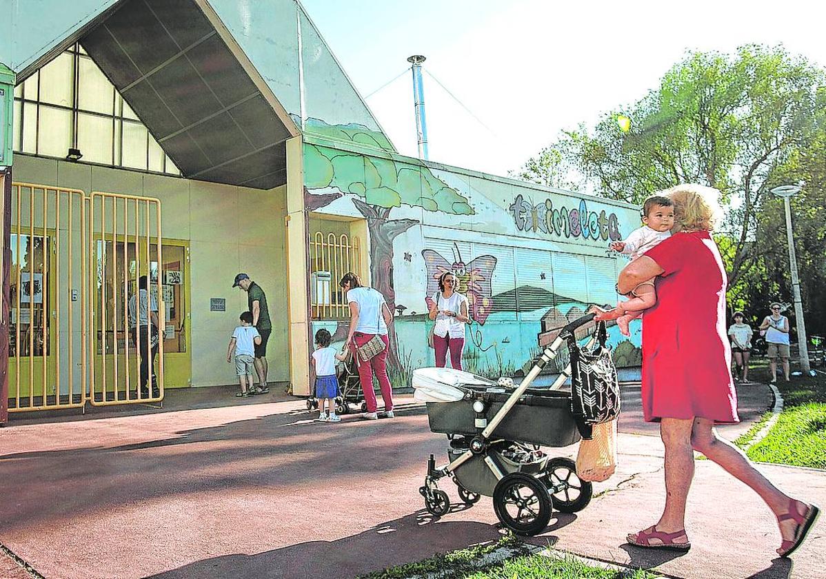 Haurreskola Tximeleta en el barrio de San Martín.