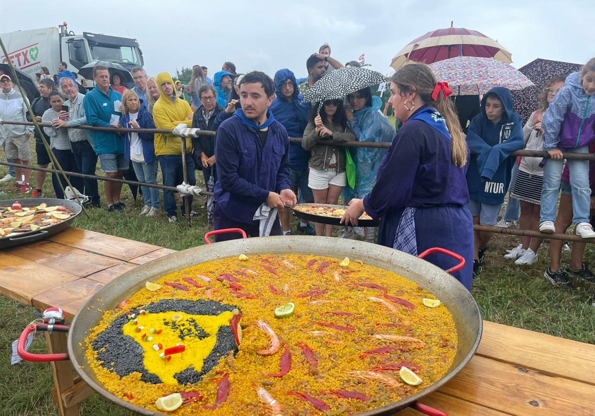 Paellas pasadas por agua en Aixerrota