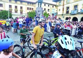 Pello Bilbao: «Es una gozada compartir la victoria del Tour con toda mi gente»