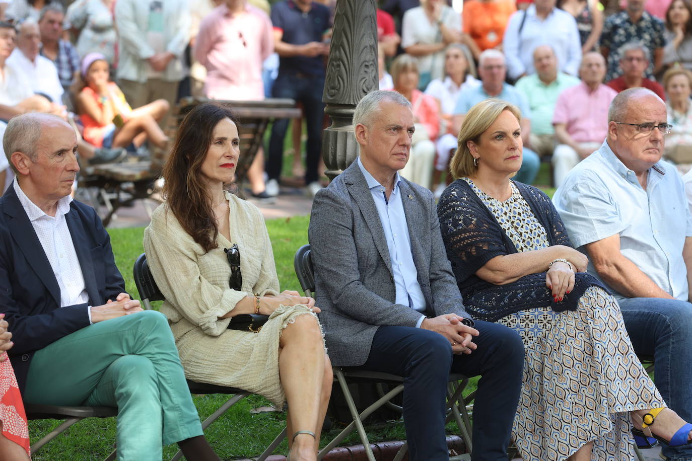 Acto de celebración del 128 aniversario del PNV en Bilbao