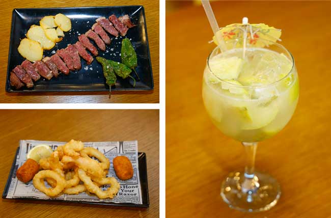 Especialidades de la Cervecería Solar.