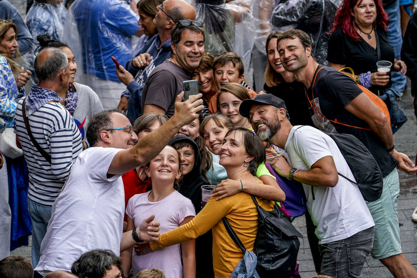 Las mejores fotos del Chupinazo y la Bajada de Celedón