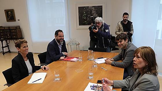 Chivite reeditará el tripartito navarro tras cerrar el acuerdo con Geroa Bai