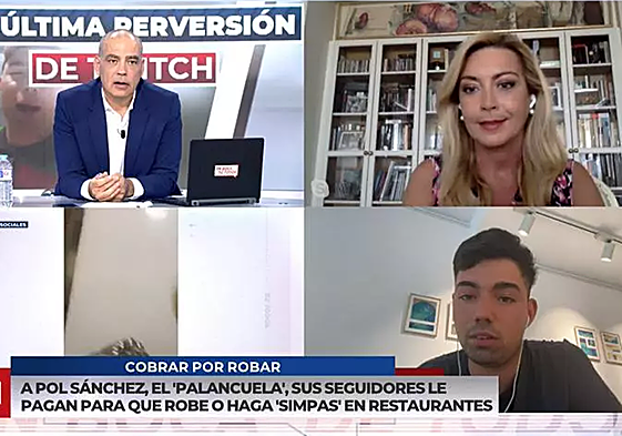 Un youtuber que cobra por robar tiendas saca de quicio a Nacho Abad: «¡Con tontos como tú, no hablo!»