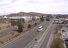 Finalizan las retenciones en la A-1, en el enlace con la N-622 a su paso por Vitoria