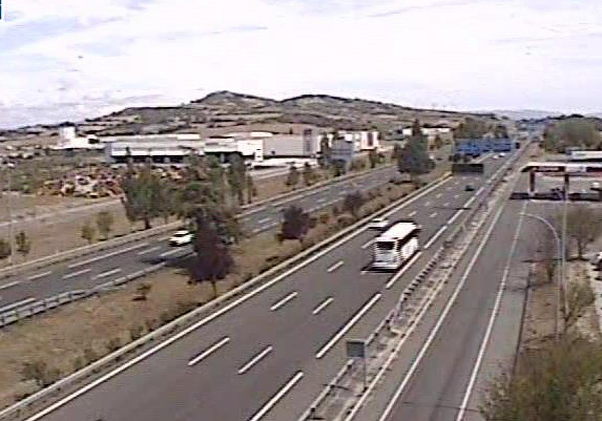 Finalizan las retenciones en la A-1, en el enlace con la N-622 a su paso por Vitoria