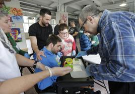 Taller de integración de Gorabide en Gernika