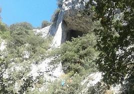Imagen de las cuevas de La Leze, zona en la que se ha producido el accidente.