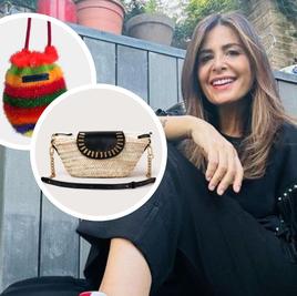 Nuria Roca tiene el bolso más divertido del verano (y un elegante capazo vasco).