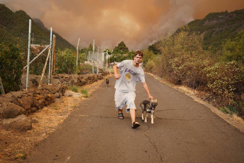 Las imágenes más impactantes del incendio de Tenerife