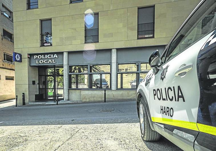 La Policía Judicial interrogó ayer al detenido en Haro.