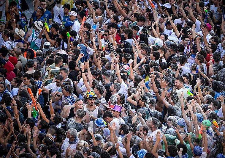 Así ha sido el sofocante txupinazo de Aste Nagusia