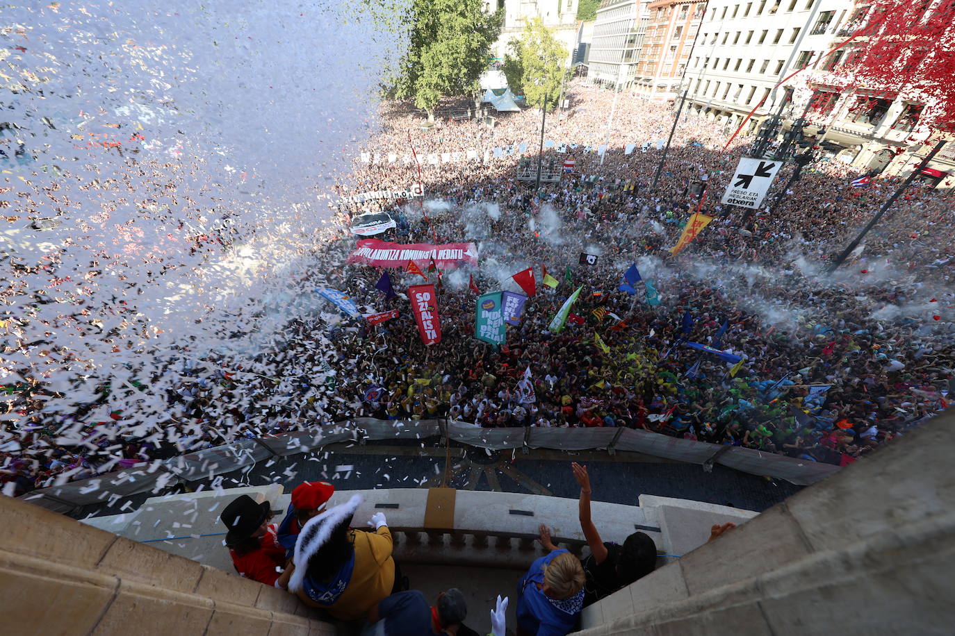 Bilbao descorcha la Aste Nagusia