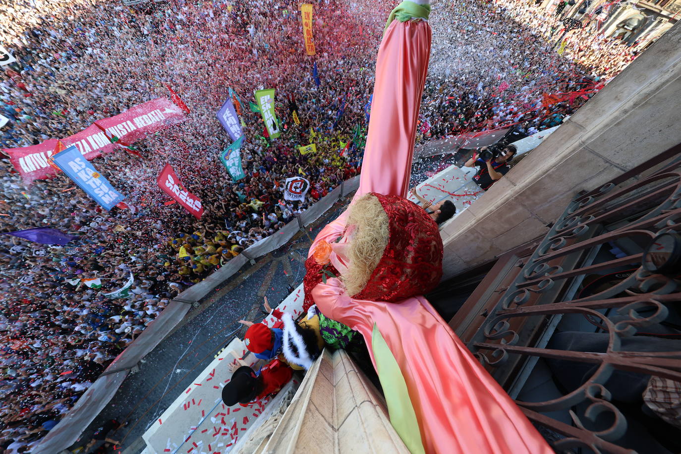 Bilbao descorcha la Aste Nagusia