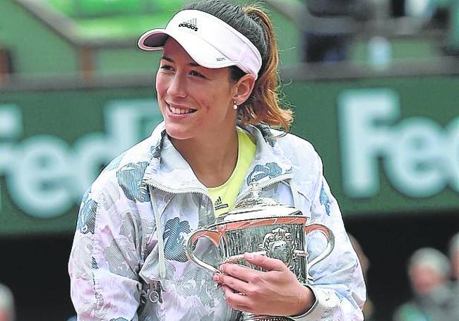 Garbiñe Muguruza ganó el Roland Garros de 2016.