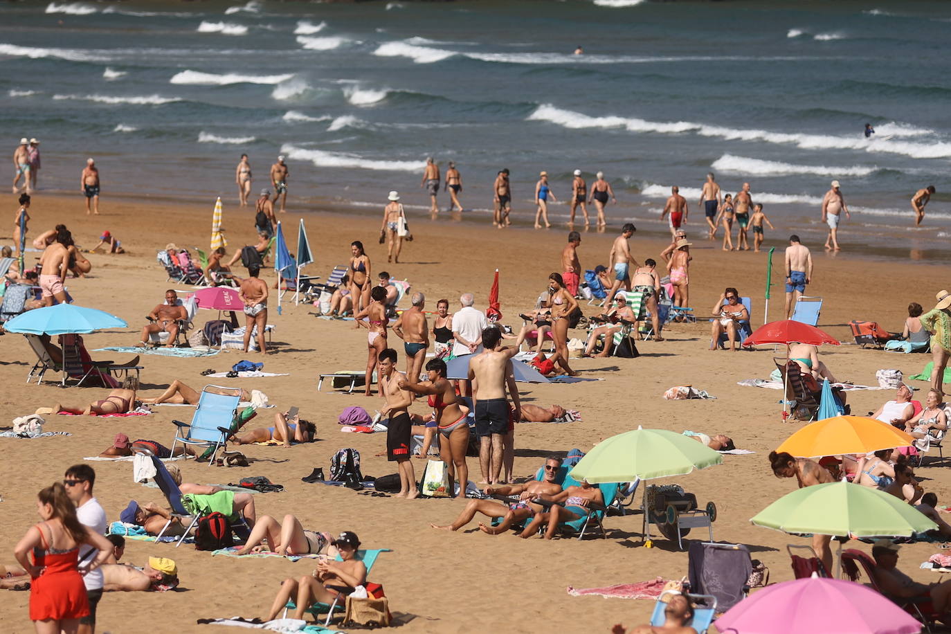 El peor día de la ola de calor en Bizkaia
