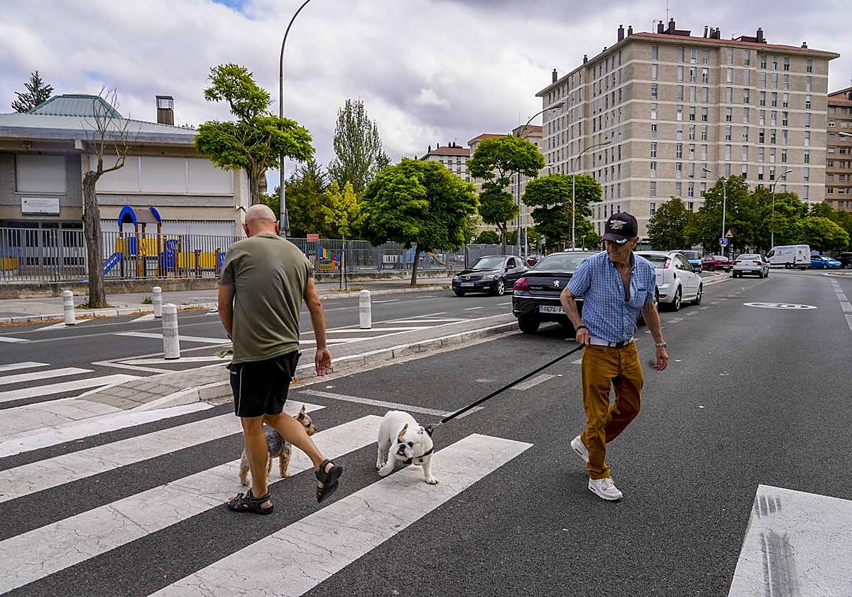 Paso de peatones donde atropellaron a un niño de 5 años.
