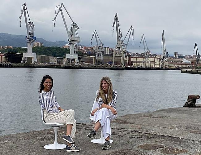 Cecilia Vergara y Memé Acha, creadoras del estudio Rompe y Rasga.