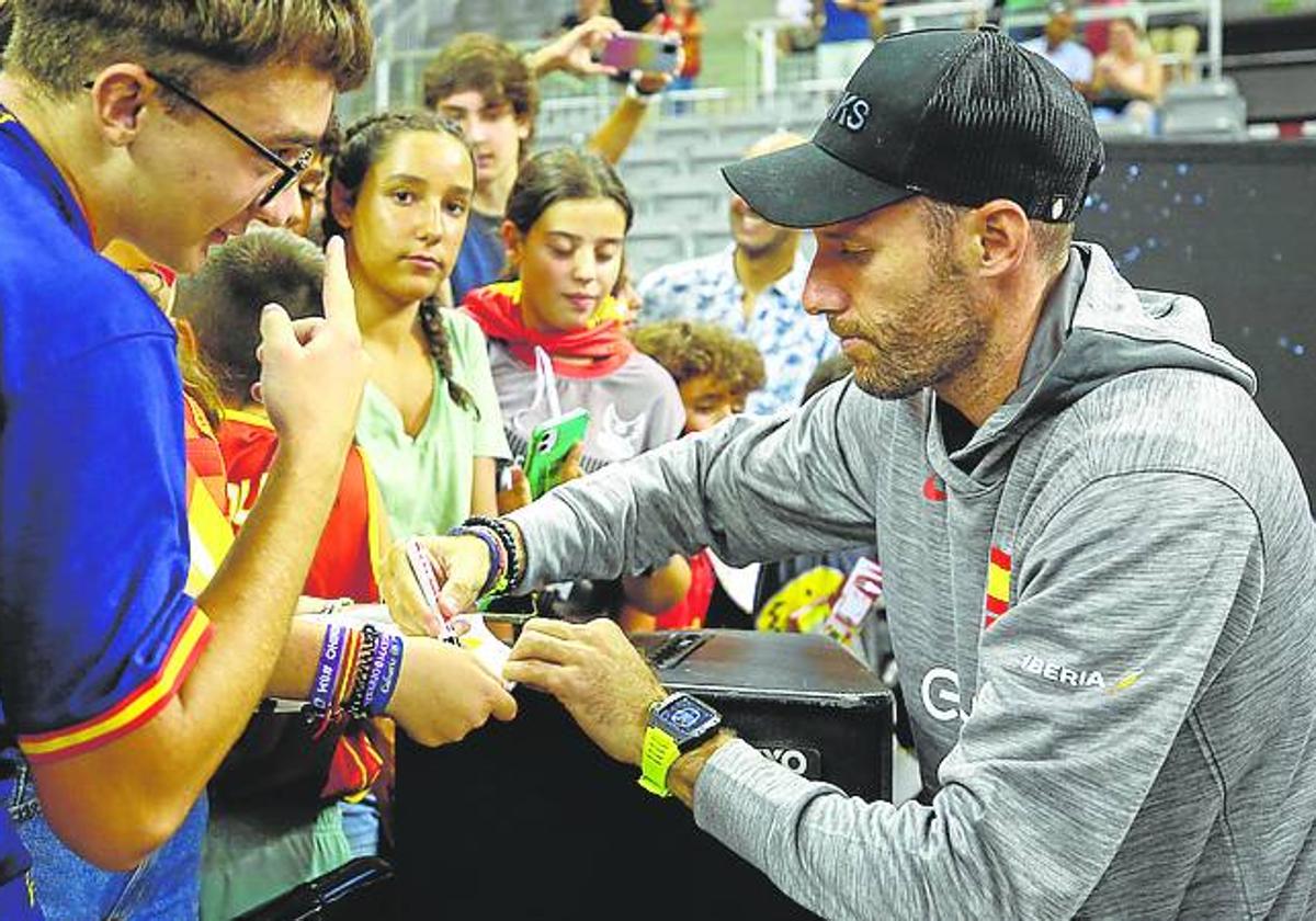 Rudy Fernández afronta su quinto Mundial