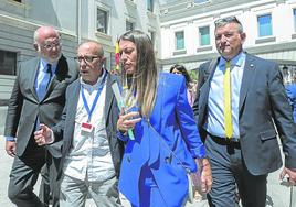 Miriam Nogueras, al frente del grupo de Junts en el Congreso.