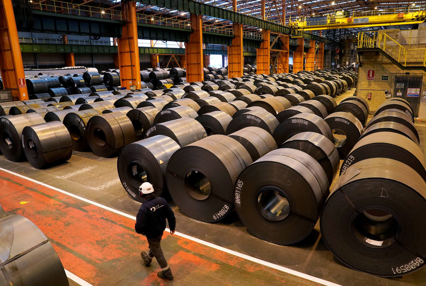 Imagen de las instalaciones de ArcelorMittal en Sestao.