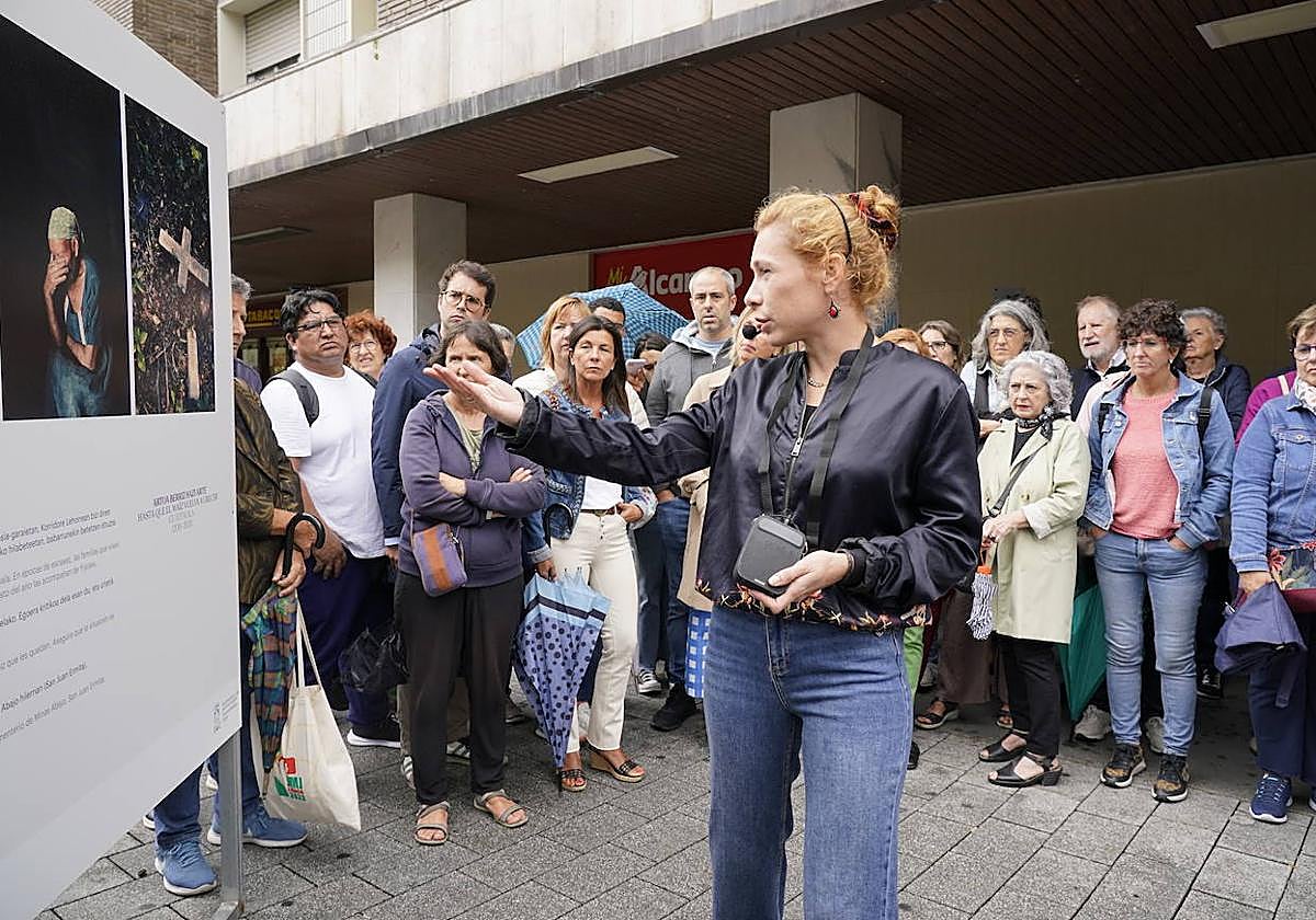 Lys Arango ha participado este lunes en la inauguración del programa 'Periodismo a pie de calle'.