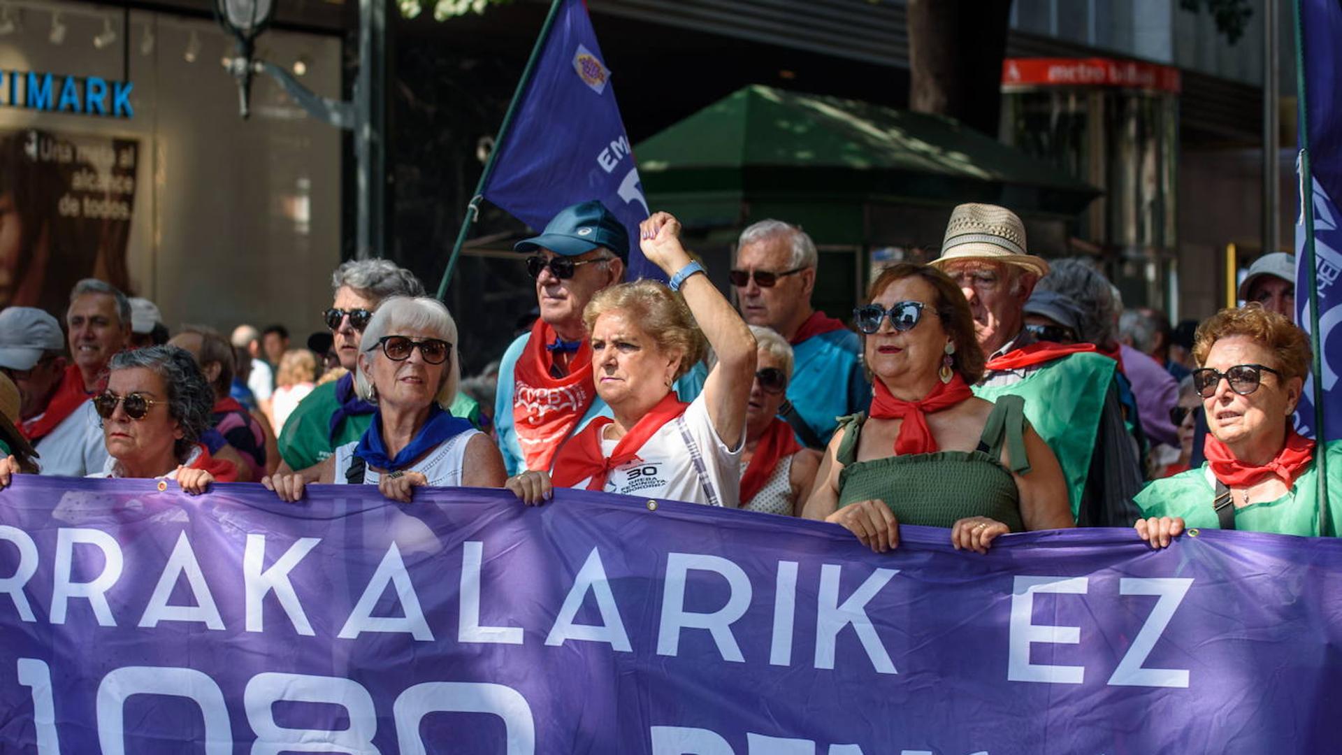 The group of pensioners will resume their mobilizations in the Basque Country on Monday