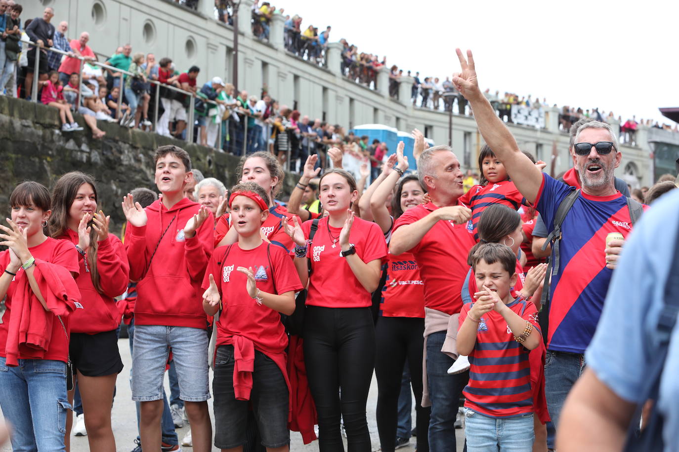 Las imágenes de la primer jornada de la Bandera de La Concha 2023