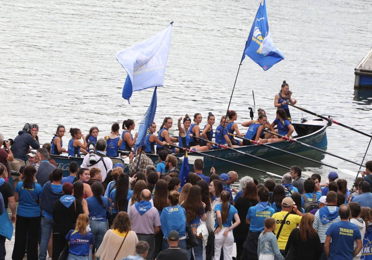 Tolosaldea ha sido la más rápida en la bahía donostiarra.