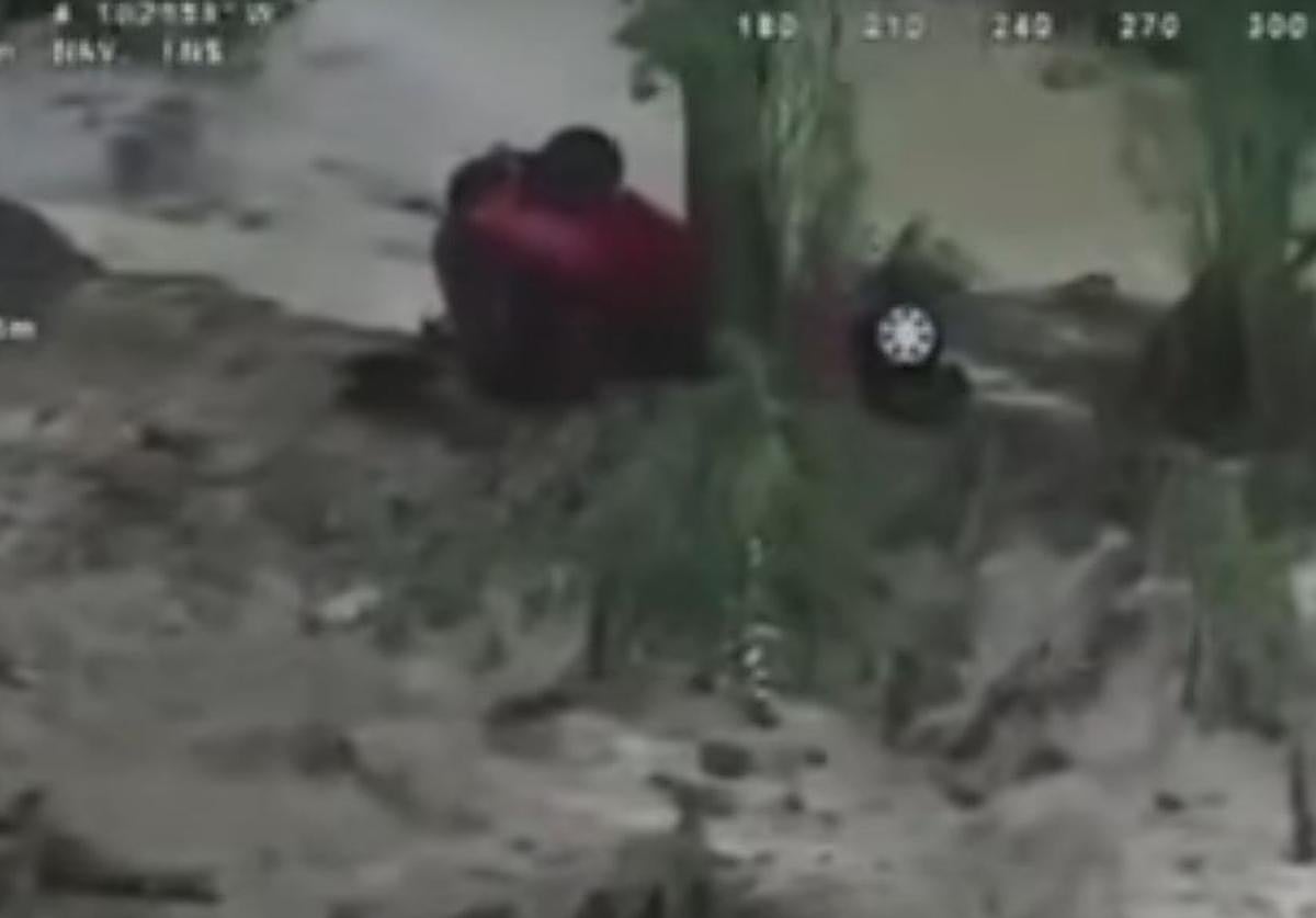 La DANA causó estragos en localidades de Madrid como Aldea del Fresno.