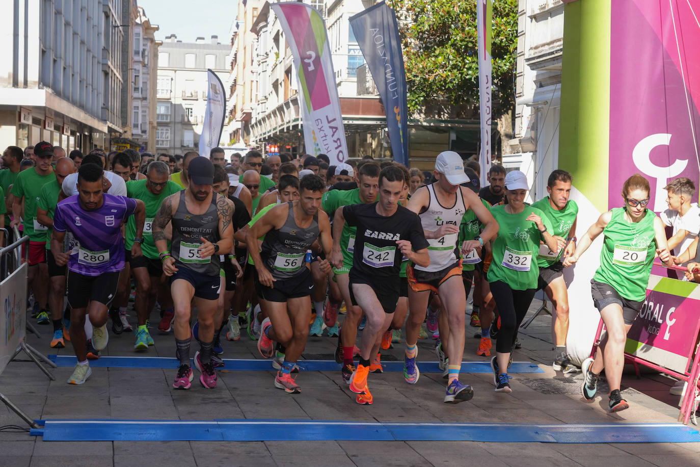 La carrera CórrELA de Vitoria en imágenes