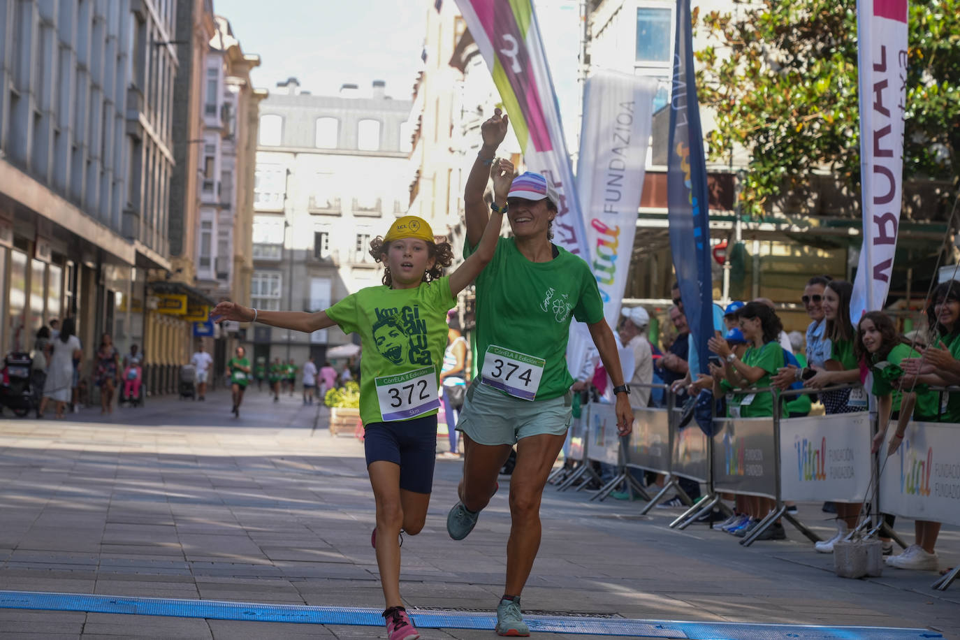 La carrera CórrELA de Vitoria en imágenes