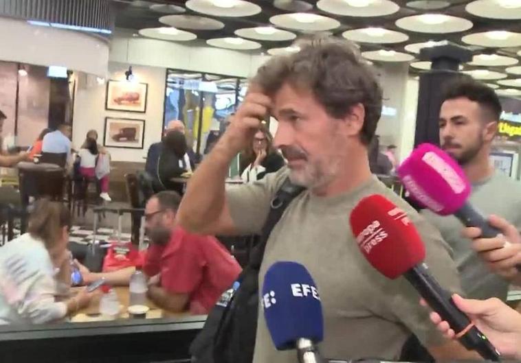 Rodolfo Sancho regresa a España completamente sobrepasado tras visitar a su hijo en la cárcel de Tailandia