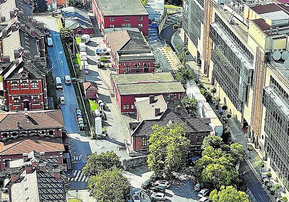 Uno de los pabellones ocupará el aparcamiento de Capuchinos.