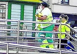 Sanitarios recogieron al pequeño en un piso de Santutxu donde la procesada lo había dejado sobre un felpudo.