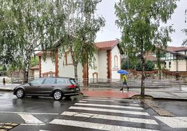 Imagen de la estación de Neguri, en Getxo.