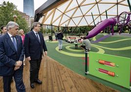 El Parque de Doña Casilda de Bilbao estrena nueva zona infantil cubierta