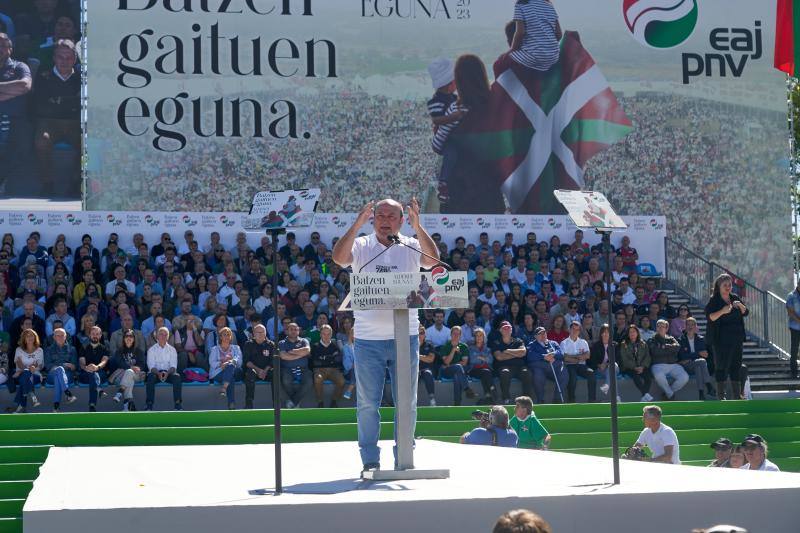 Ortuzar durante su intervención