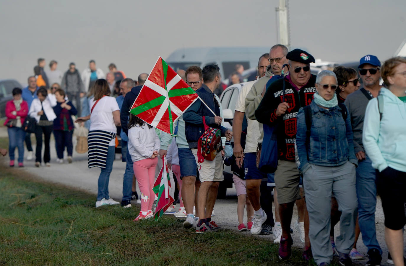 Miles de personas se han dado cita desde primera hora de la mañana en las campas de Foronda