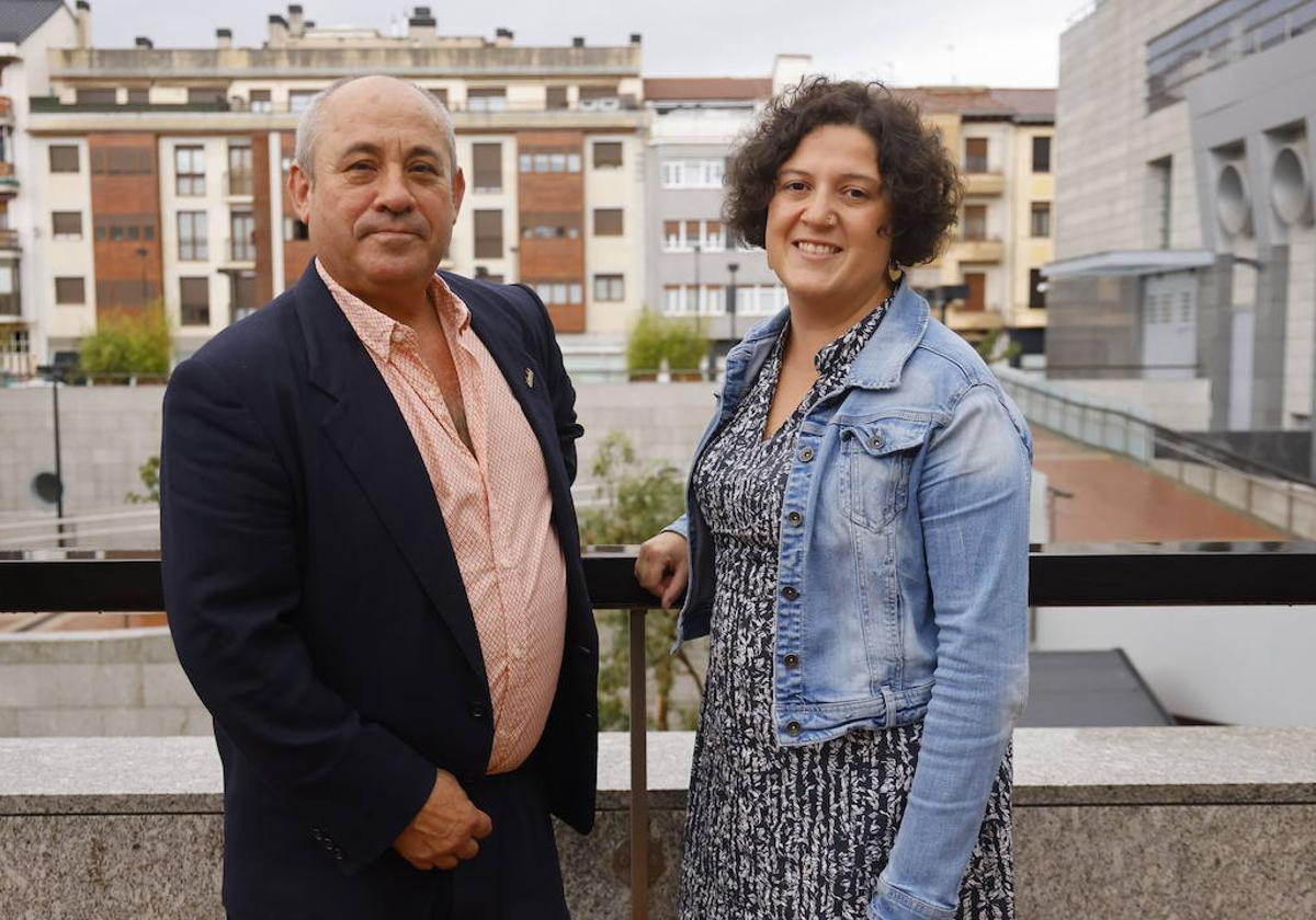 Luis Carlos Matías y Nerea Almazán.