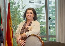 Belén González dejó ayer de ser la decana de los jueces de Vitoria.