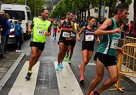 Una imagen de archivo de la carrera 10K de Barakaldo, tomada en octubre de 2021.
