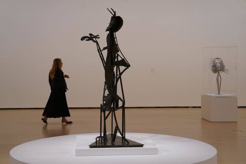 Las esculturas de una exposición única